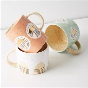 Speckle Metallic Cathy Terepocki Anthropologie Mug
